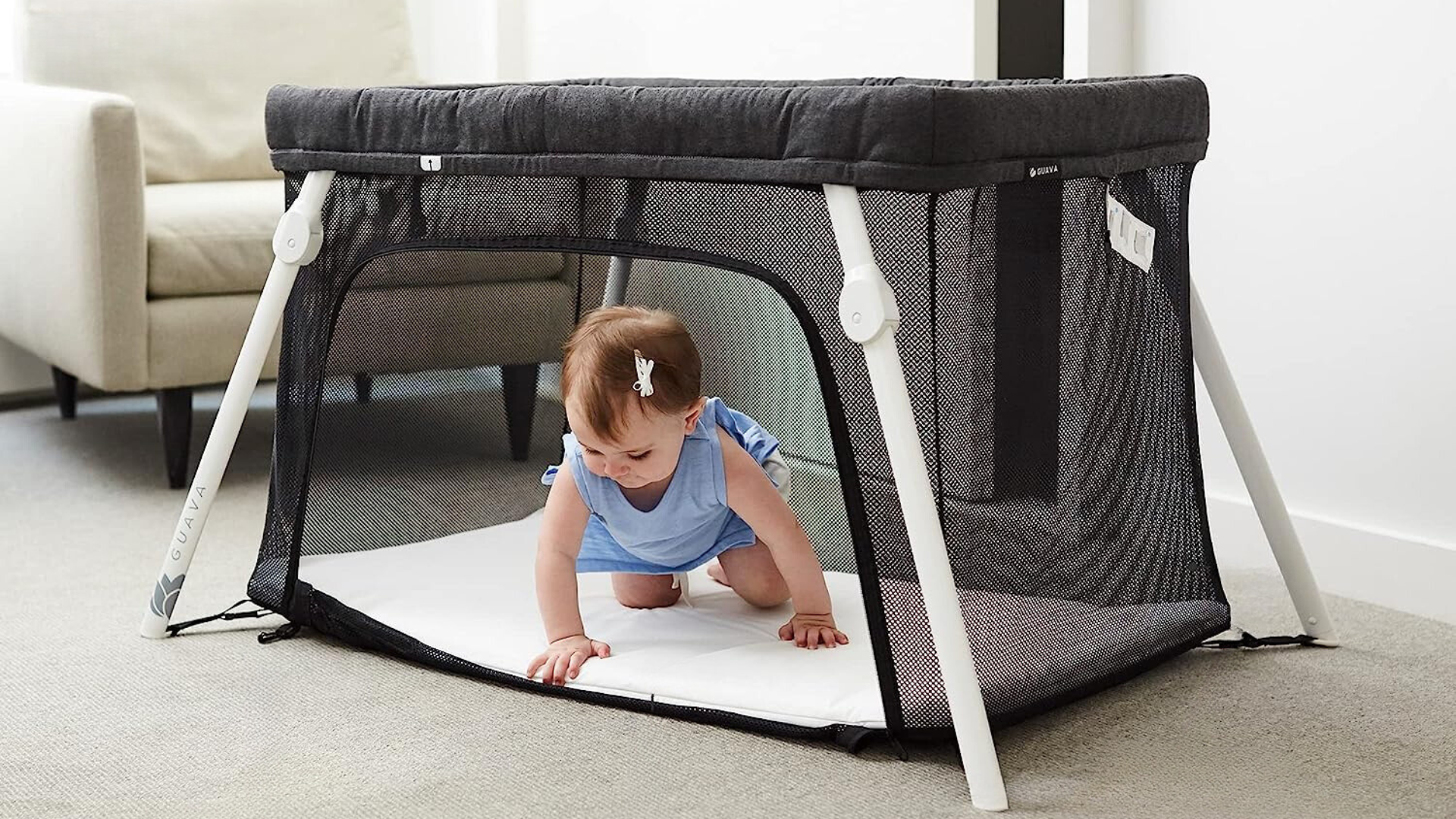 Guava family lotus travel crib portable baby playard deals